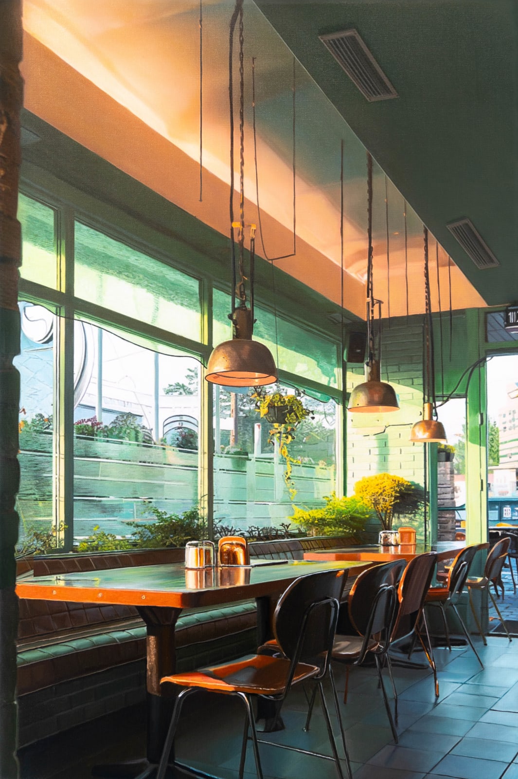 Yigal Ozeri, Botanical Diner, 2024