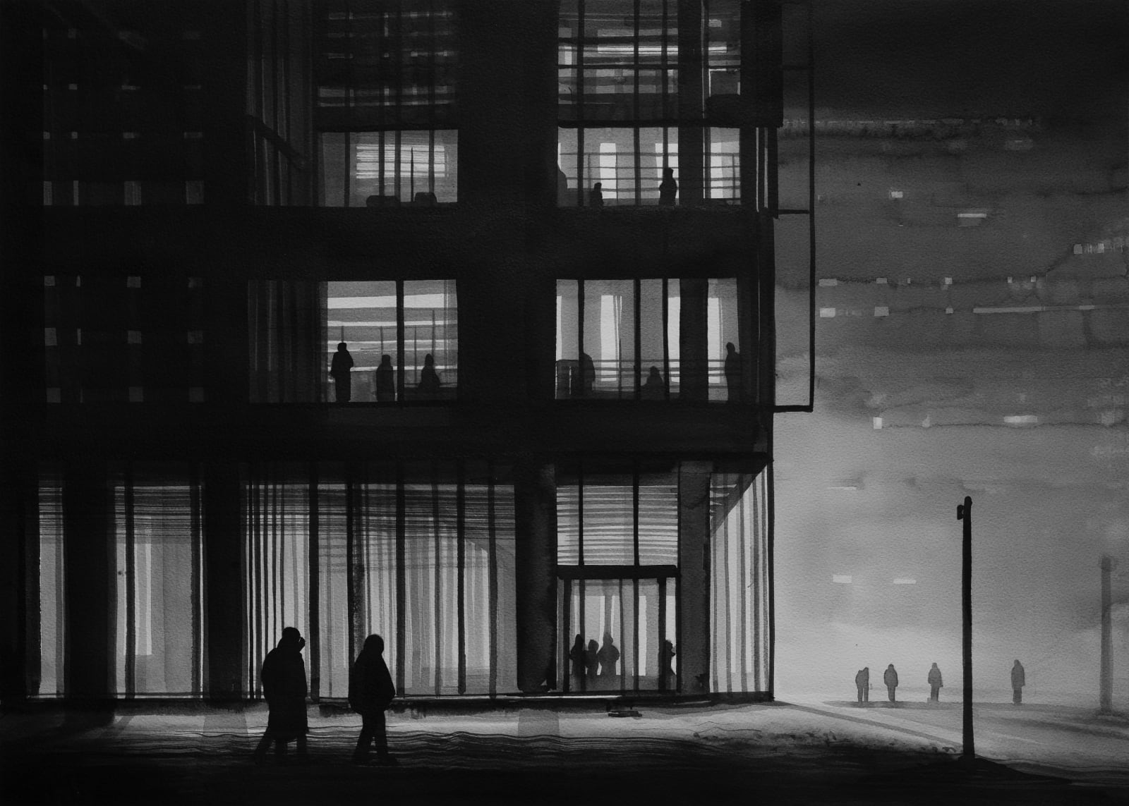 Radenko Milak, Grid of Solitude, 2025