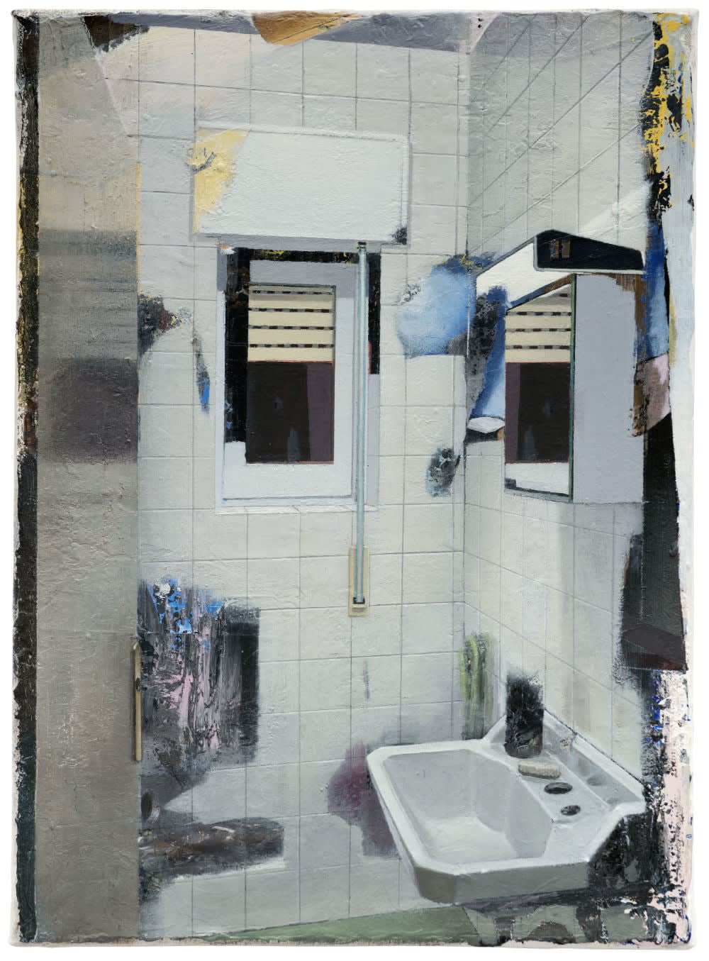Carlos Sagrera, Small Bathroom, 2019