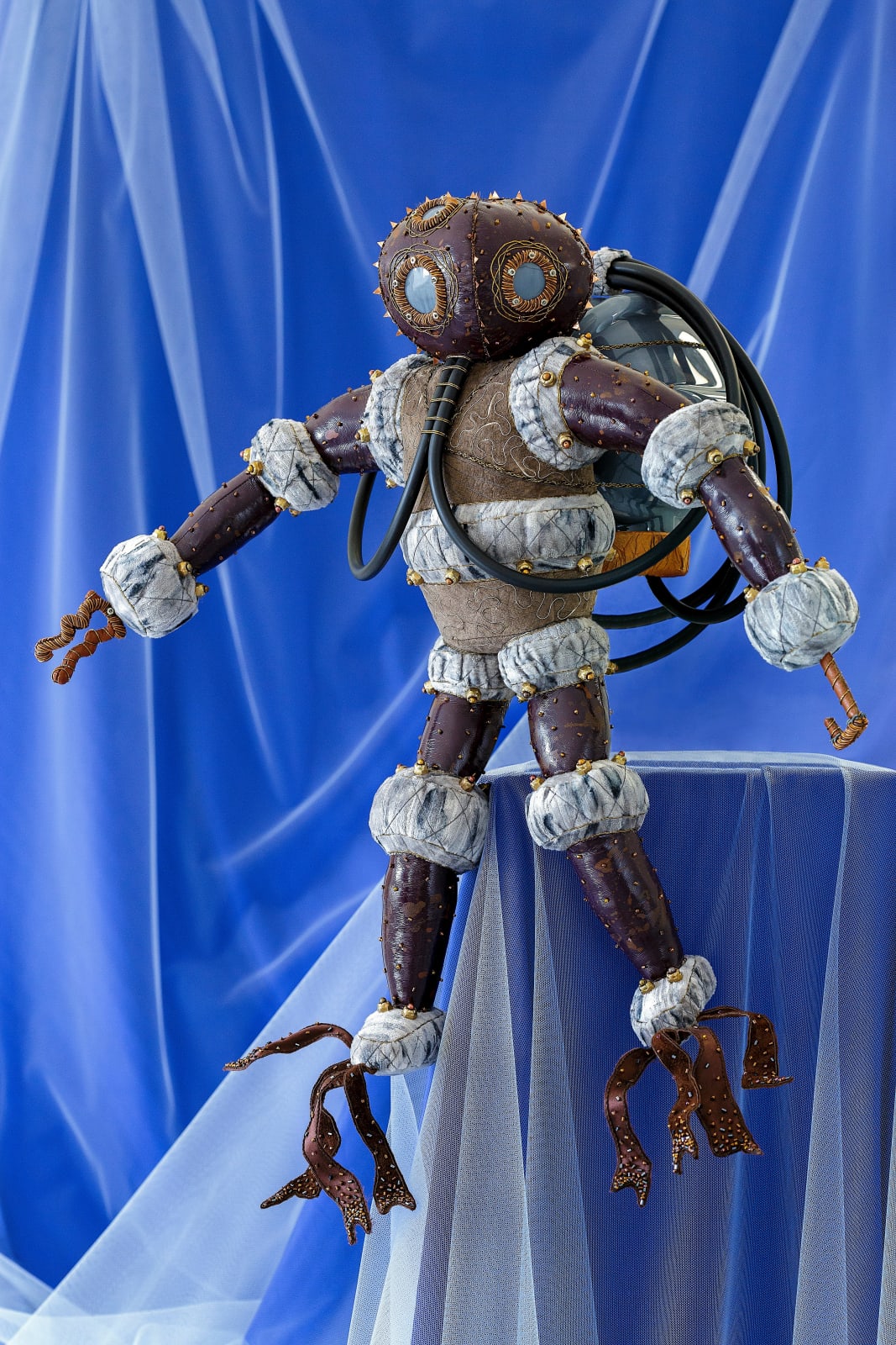 Gwyneth Melling, Nyathic Wearing Her Diving Suit, 2025