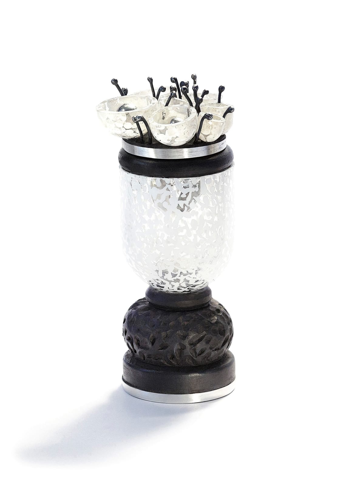 Jed Green, White Cup Cluster Ring Box, 2024