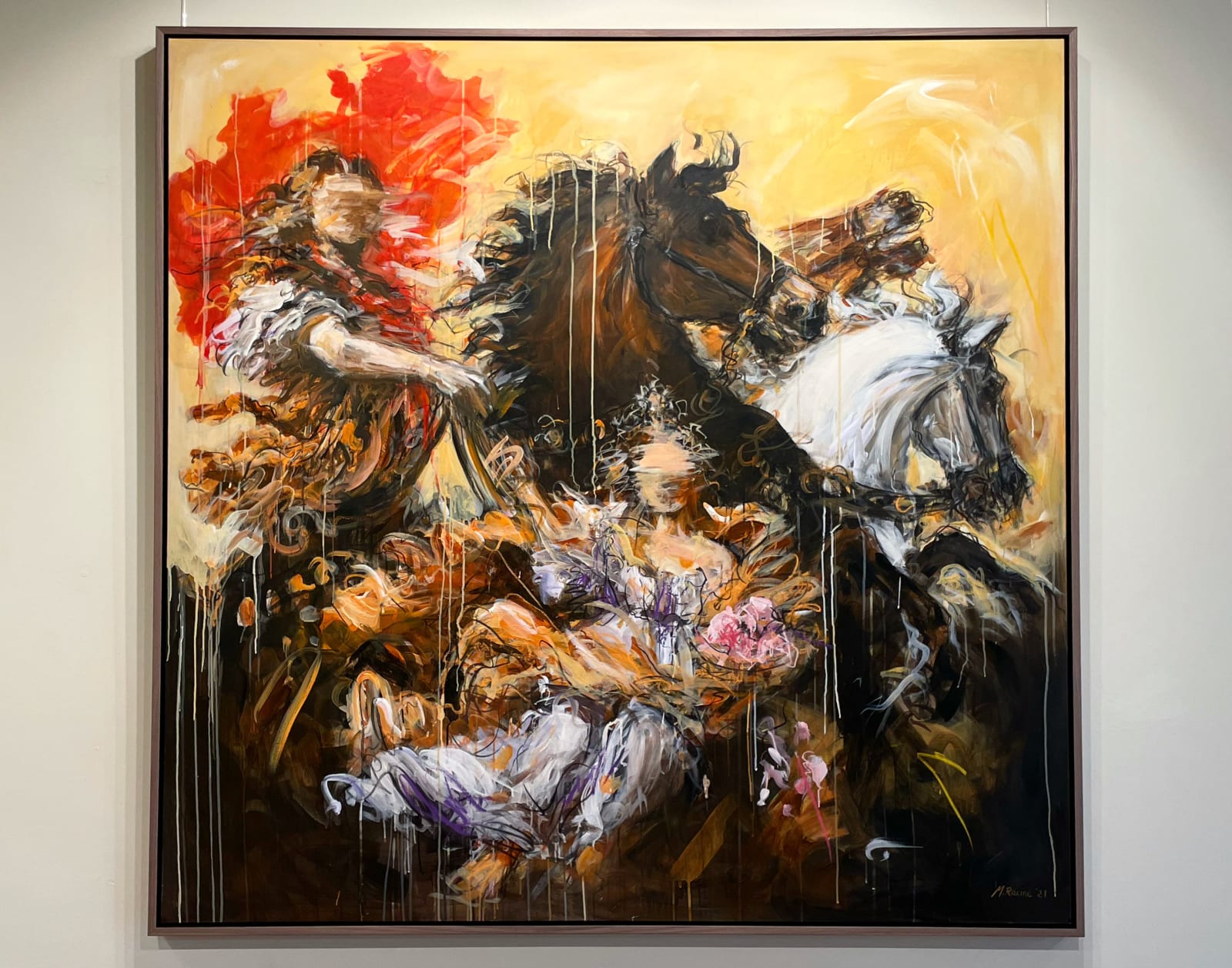 Mandy Racine, Apollo & Aurora , 2021