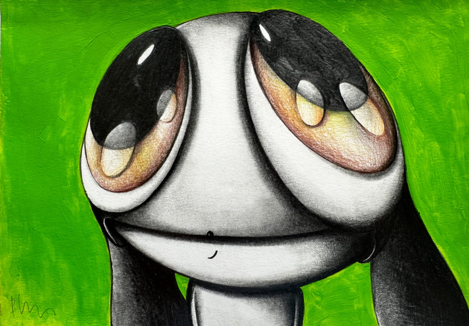 Edgar Plans, Green girl, 2023