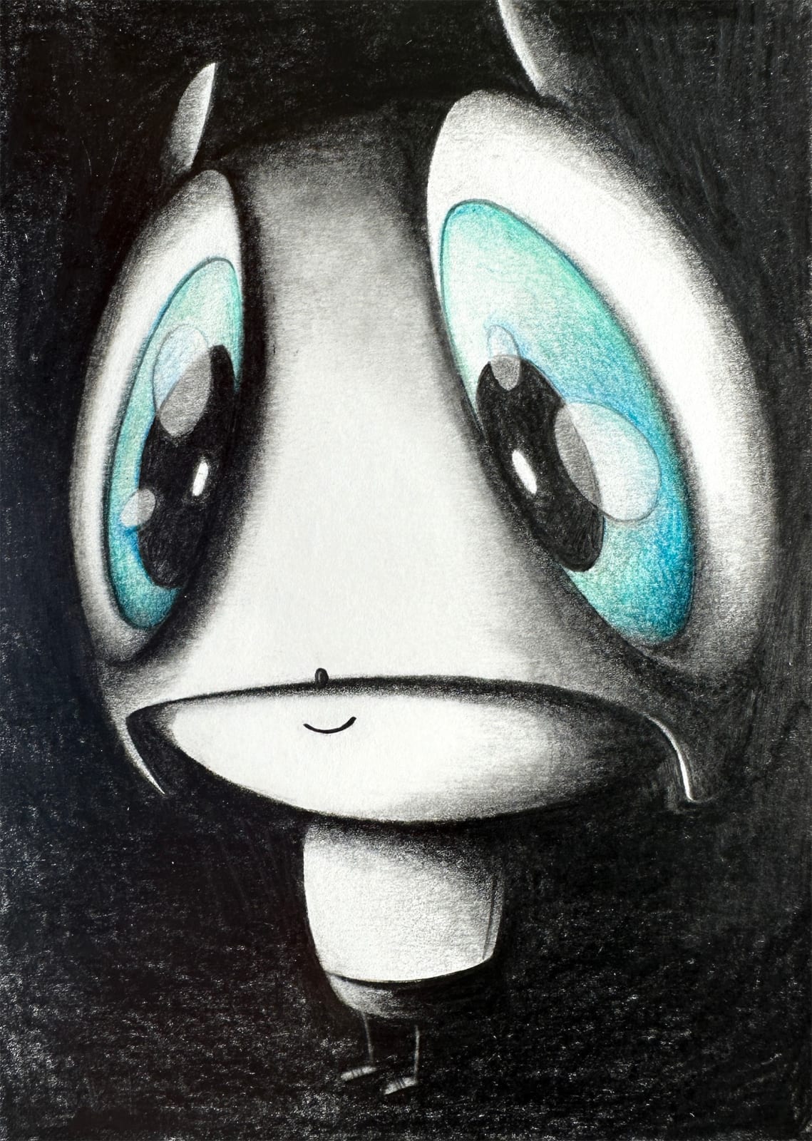 Edgar Plans, Lovely blue eyes, 2023