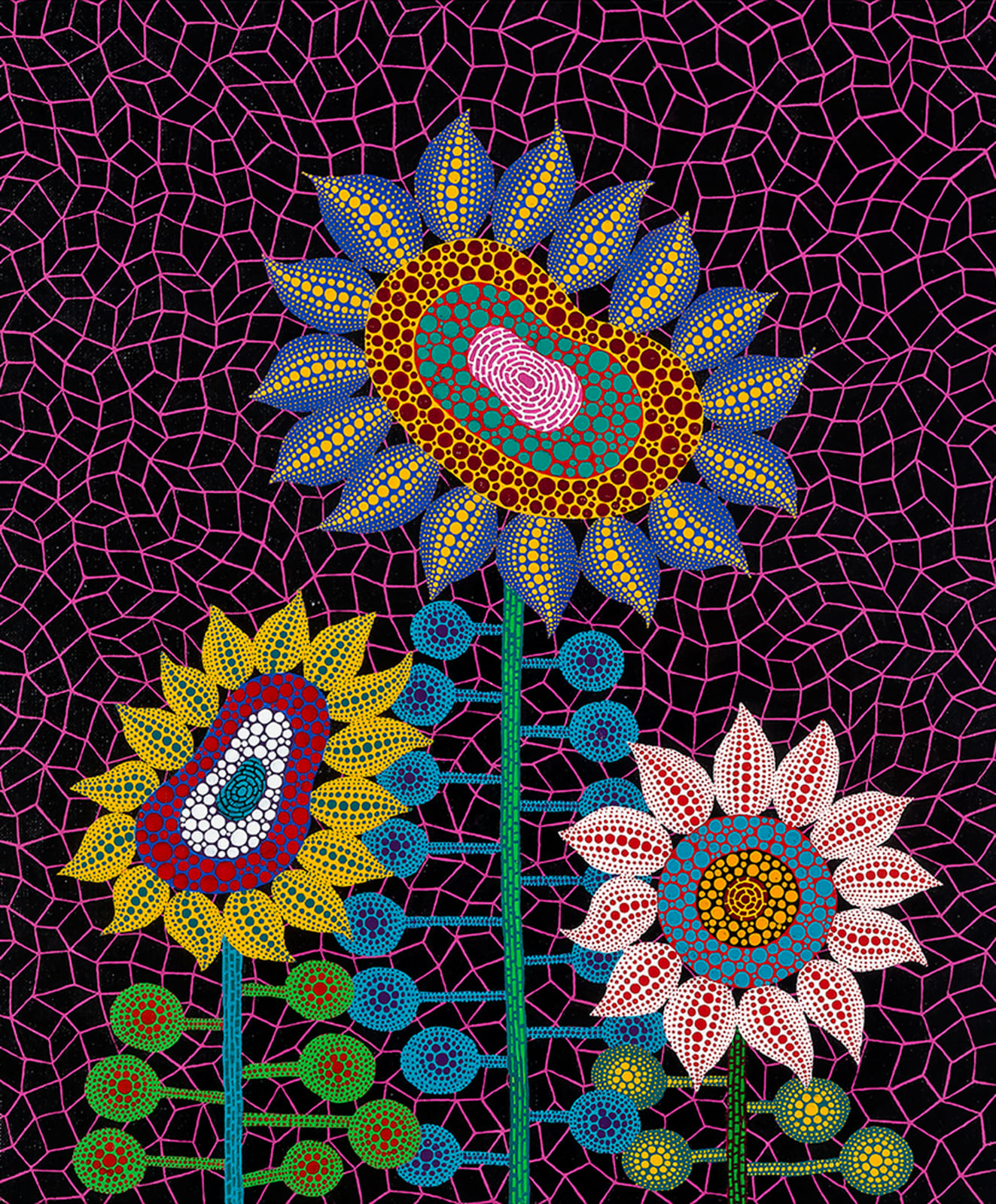 Yayoi Kusama, Flowers, 2006