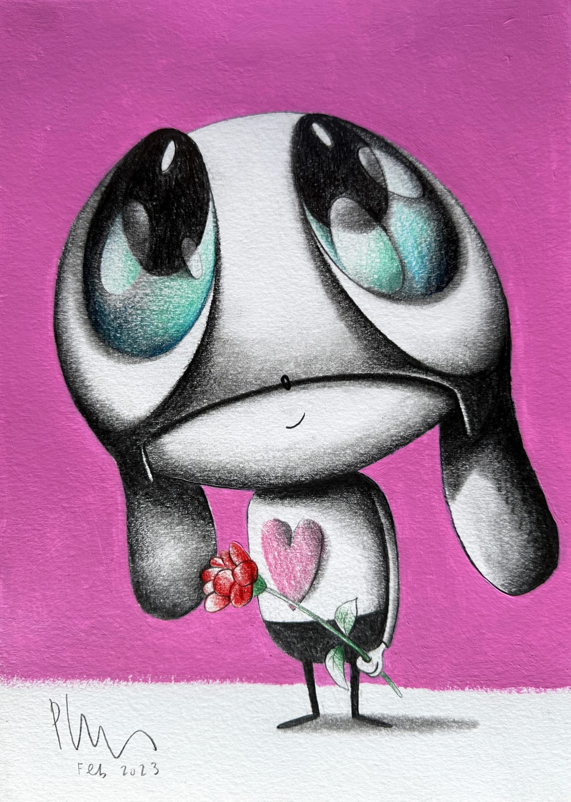 Edgar Plans, A rose for you, 2023