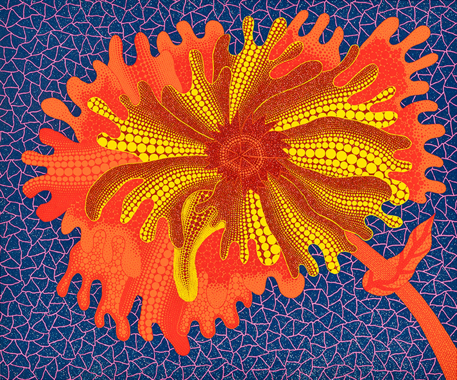 Yayoi Kusama, Flowers C, 2005