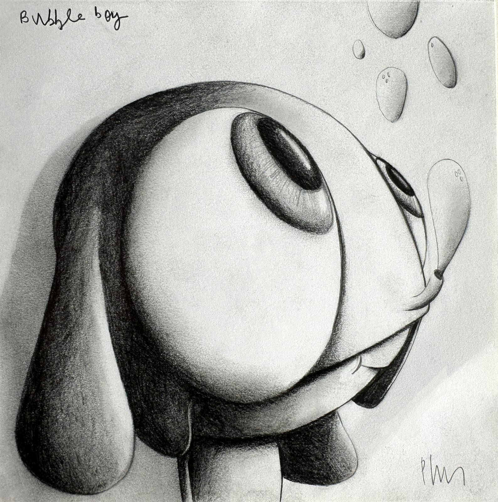 Edgar Plans, Bubble boy II, 2022