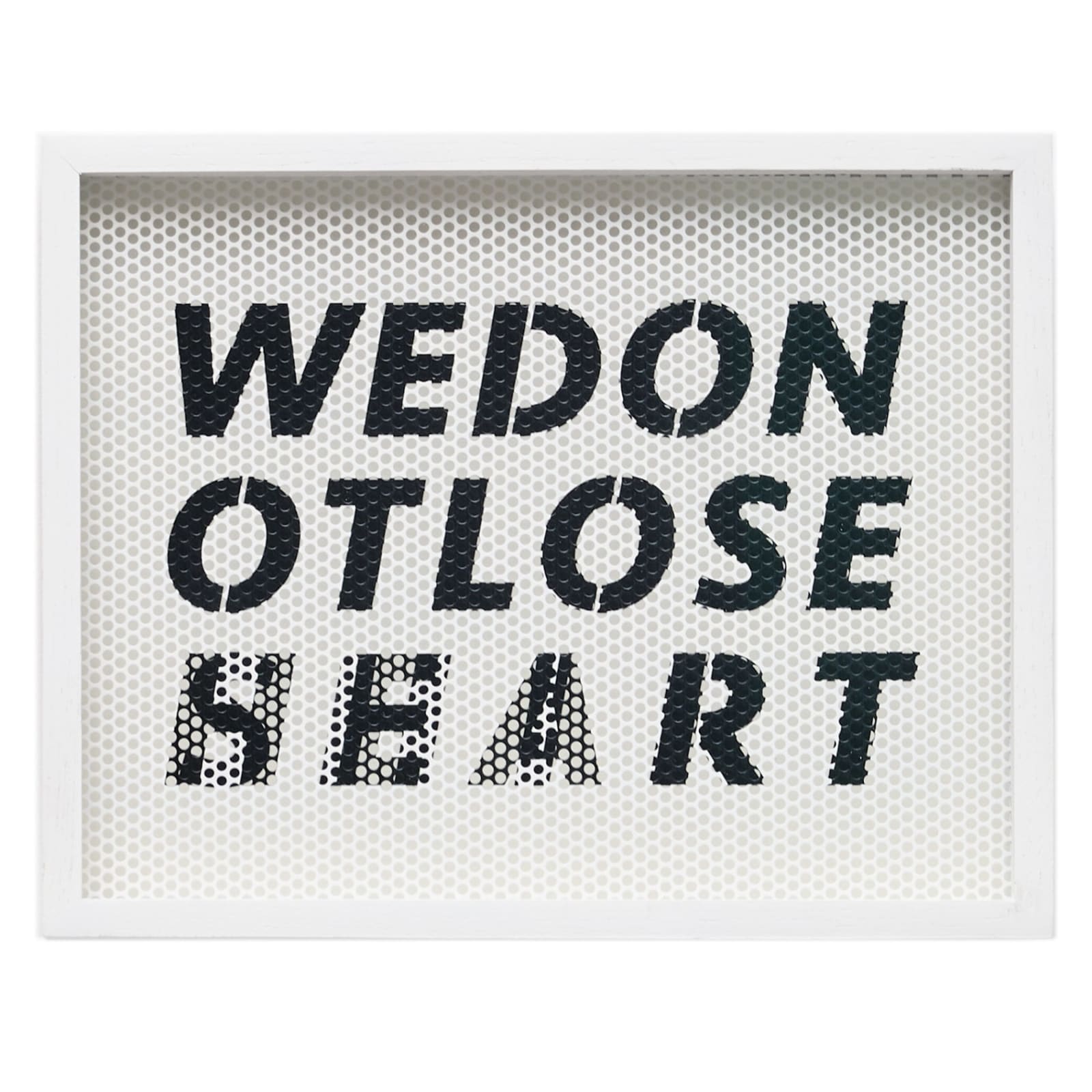 Sane Jung, We Don't Lose Heart, 2022