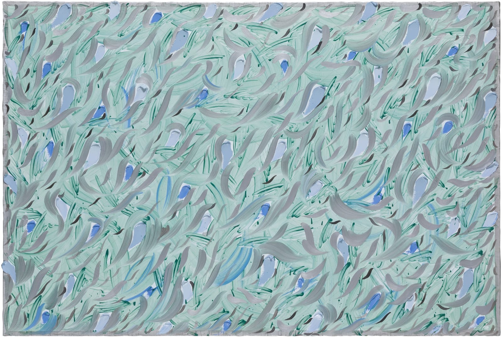 Meeyoung Kim, Garden in Silver Snow, 2023