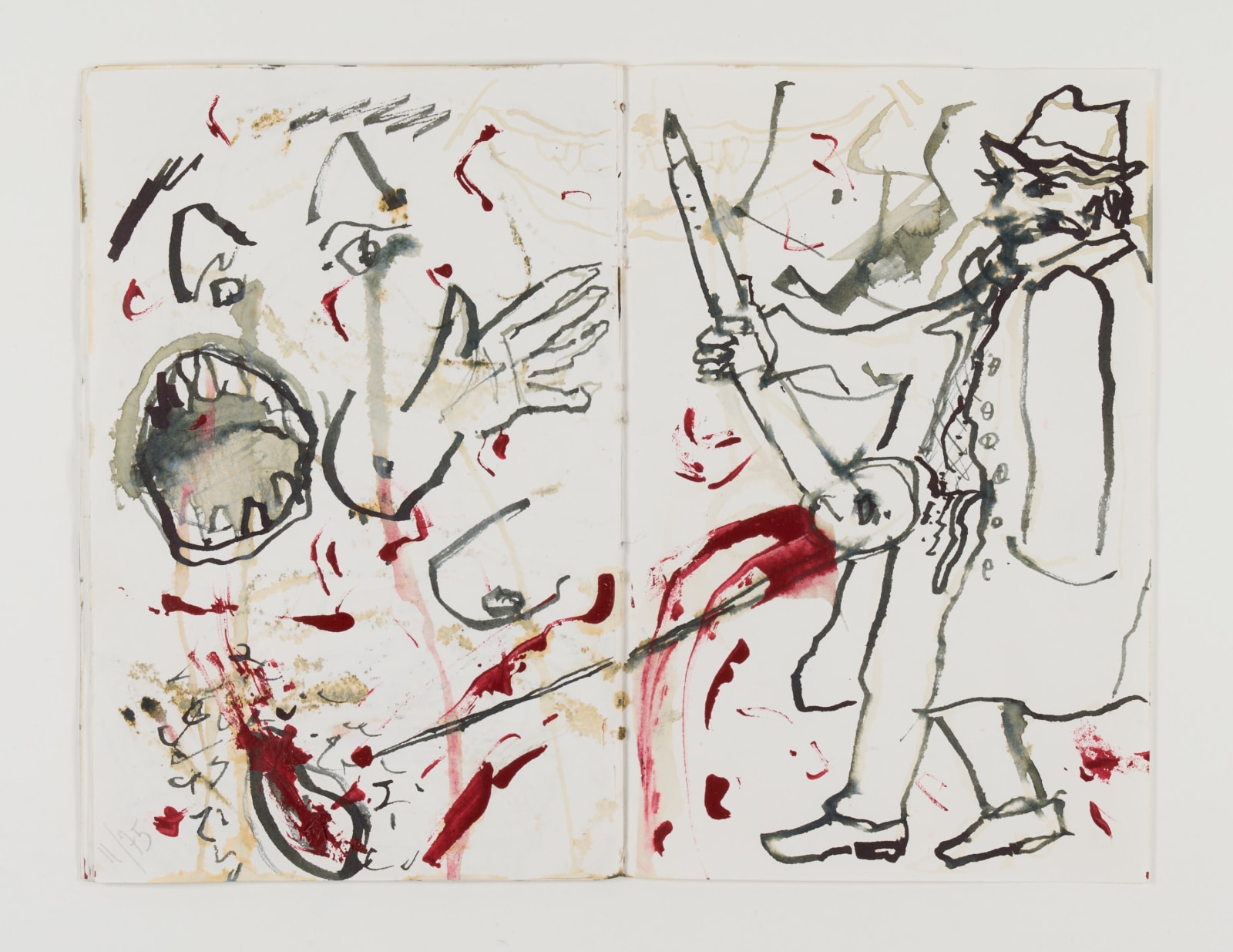 Sabine Monirys, The sketchbooks