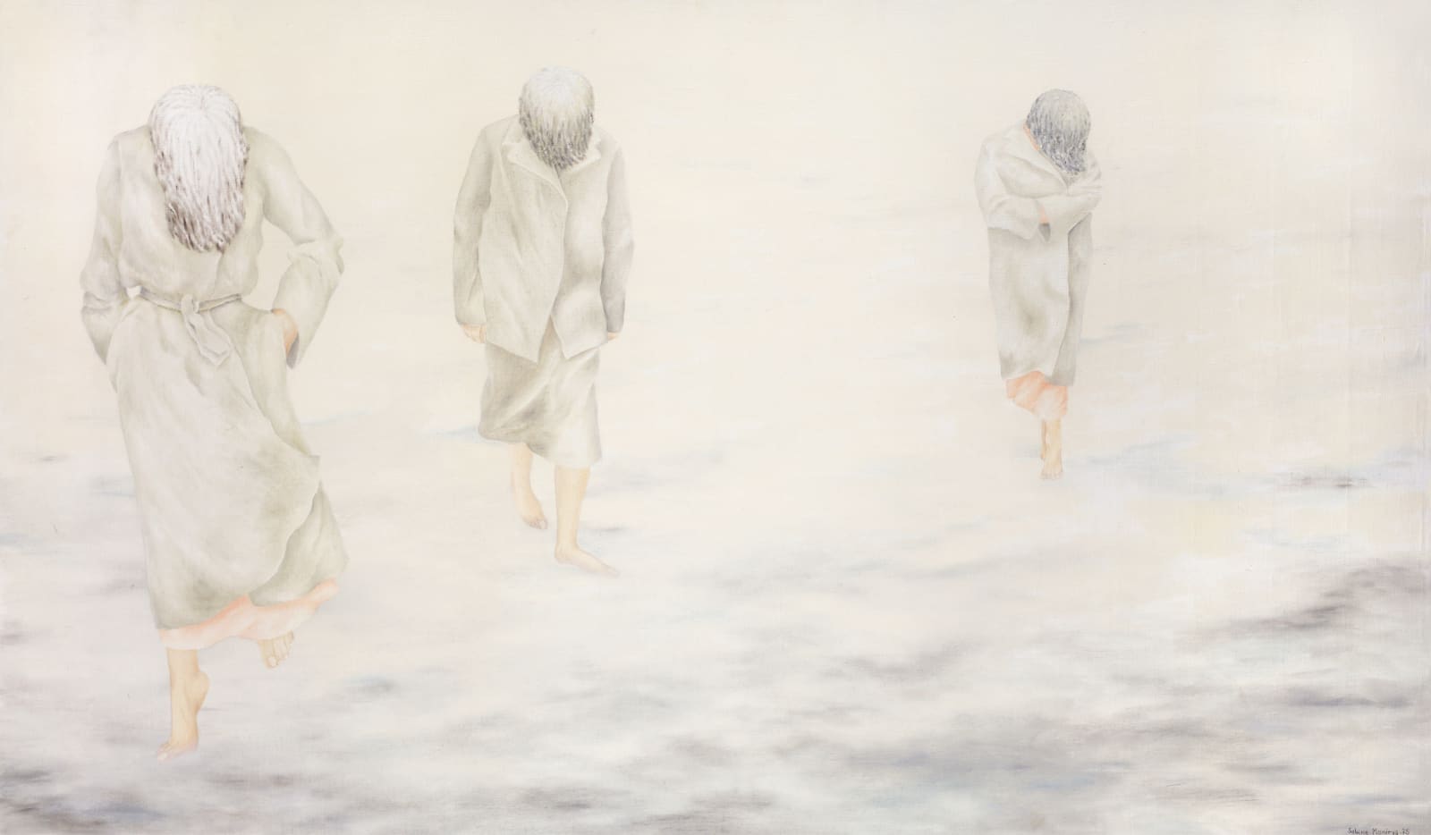 Sabine Monirys, Le chemin de la pelouse brumeuse, 1975