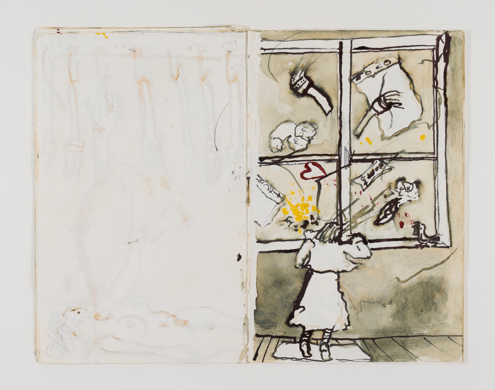 Sabine Monirys, The sketchbooks