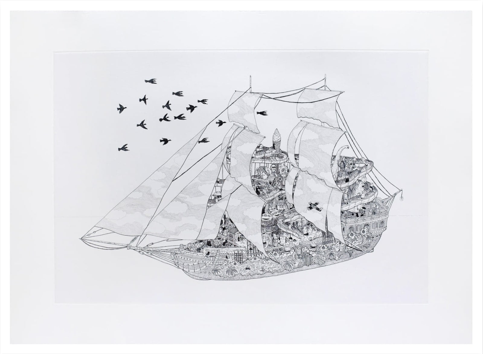 Kwanchai Lichaikul, Treasure ship, 2019