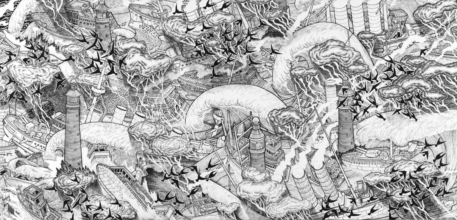 Kwanchai Lichaikul, In the midst of thundering waves, 2017