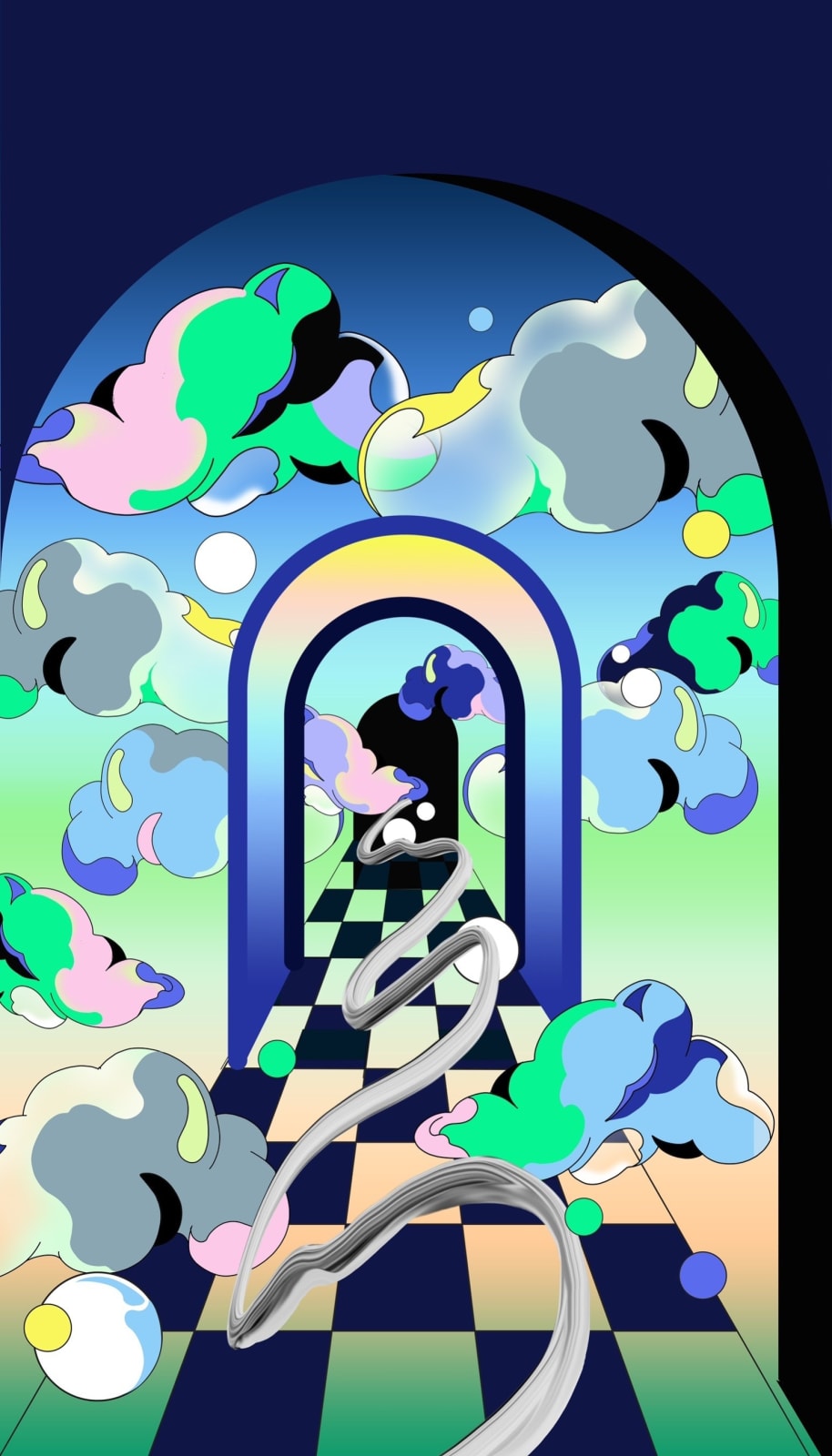 Pomme Chan, Night, 2021