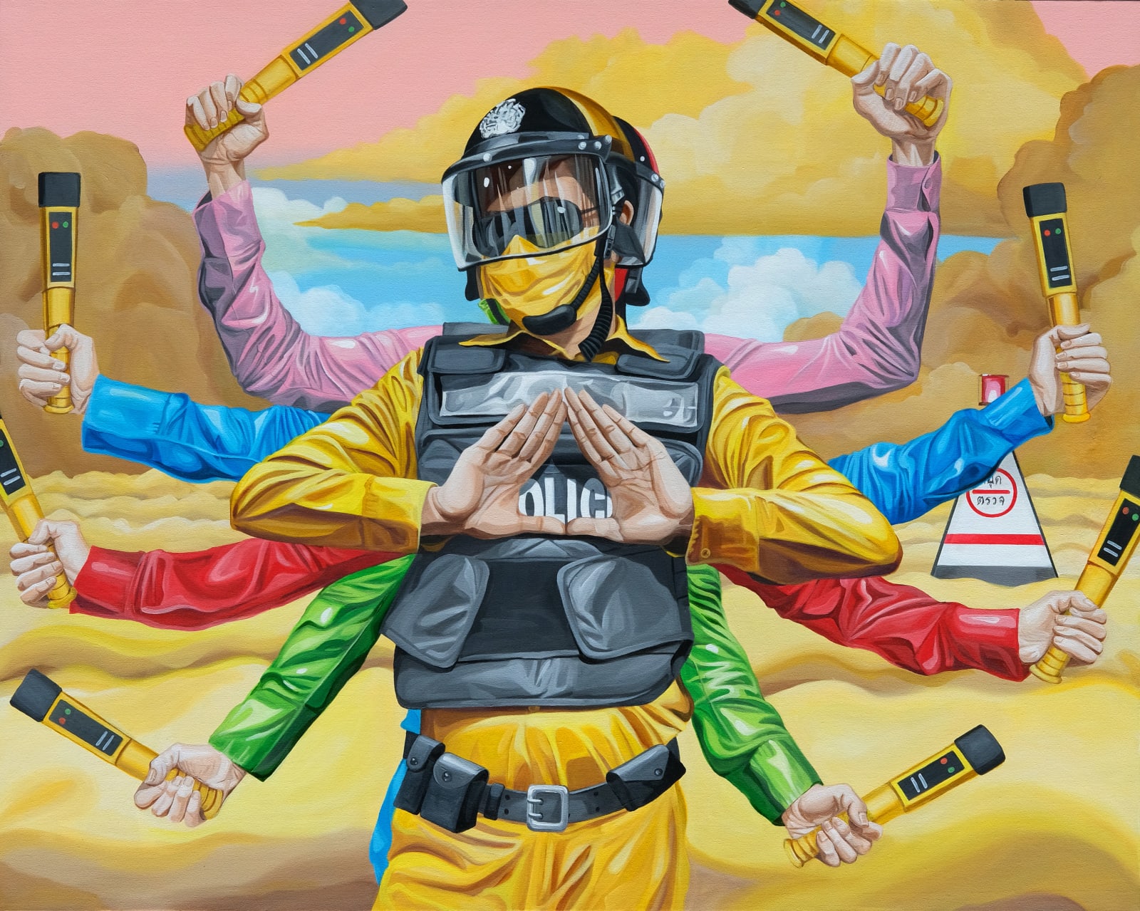 Preyawit Nilachulaka, KEEP CALM AND BLOW ME, 2013