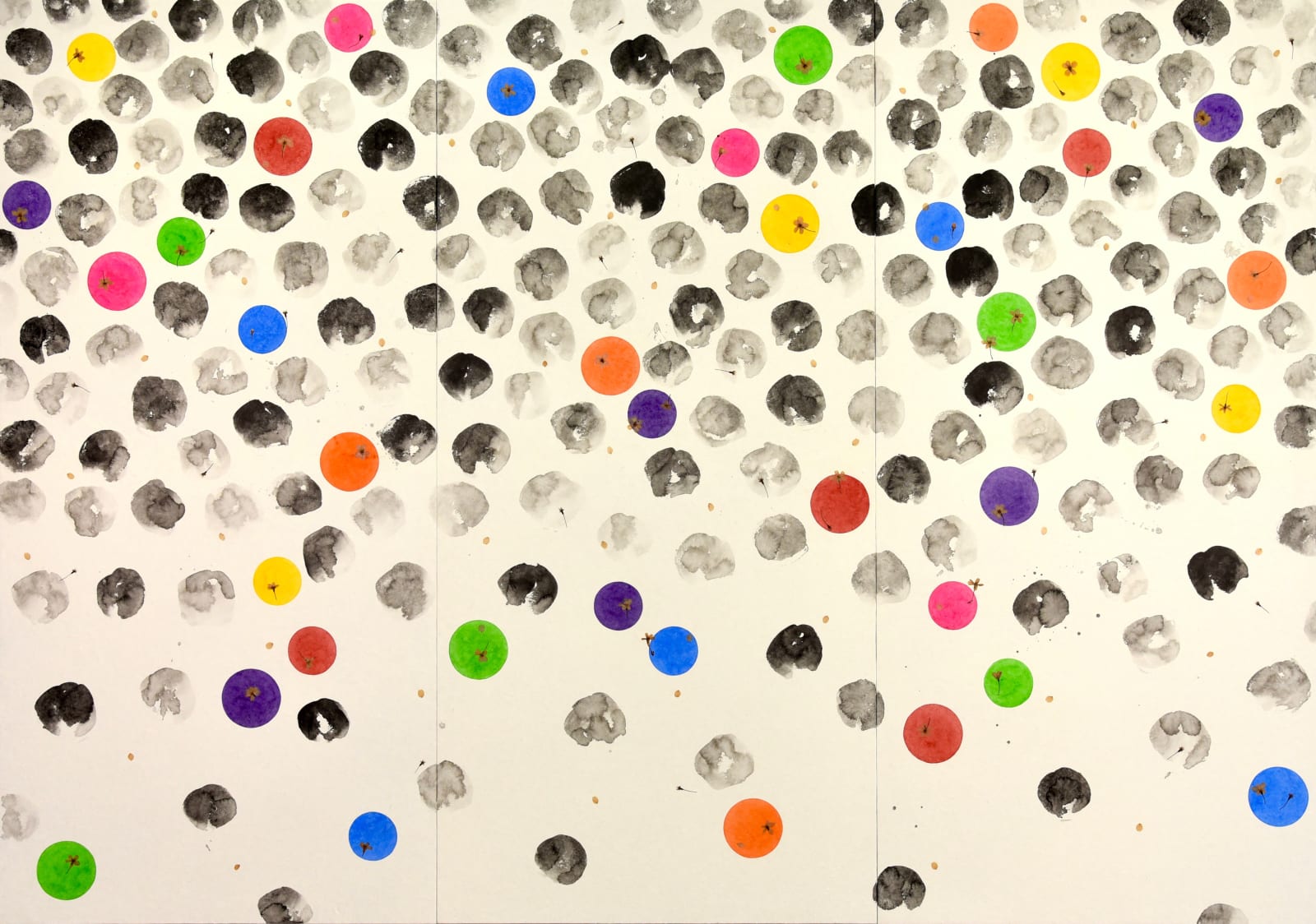 Jeon Gi-Ok, Feast of dots, 2022