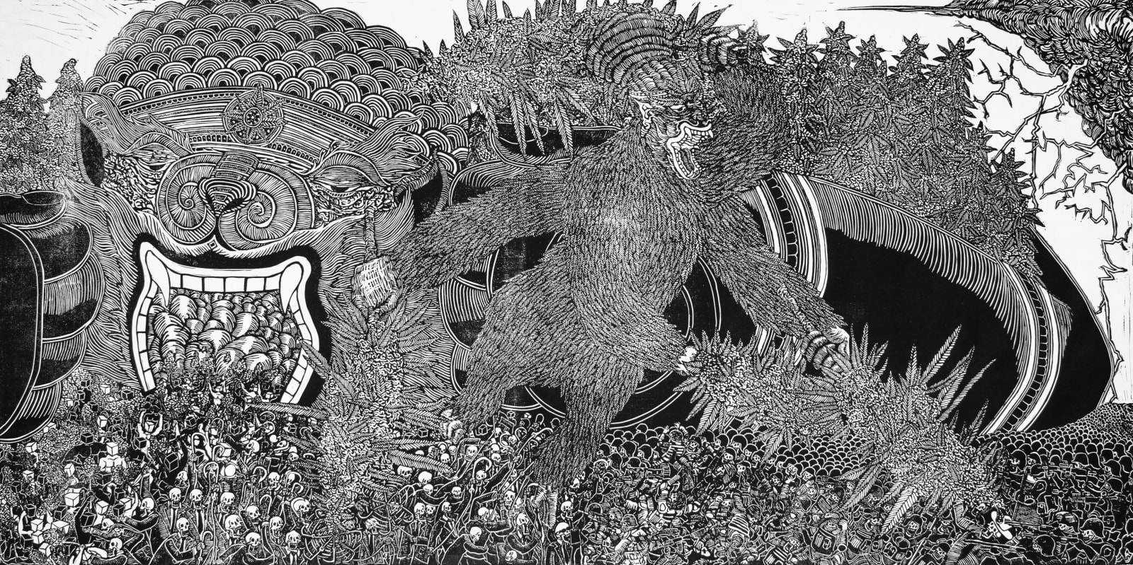 Raj Bunnag, Weedsquatch & the Gorilla Glue Guardian, 2018