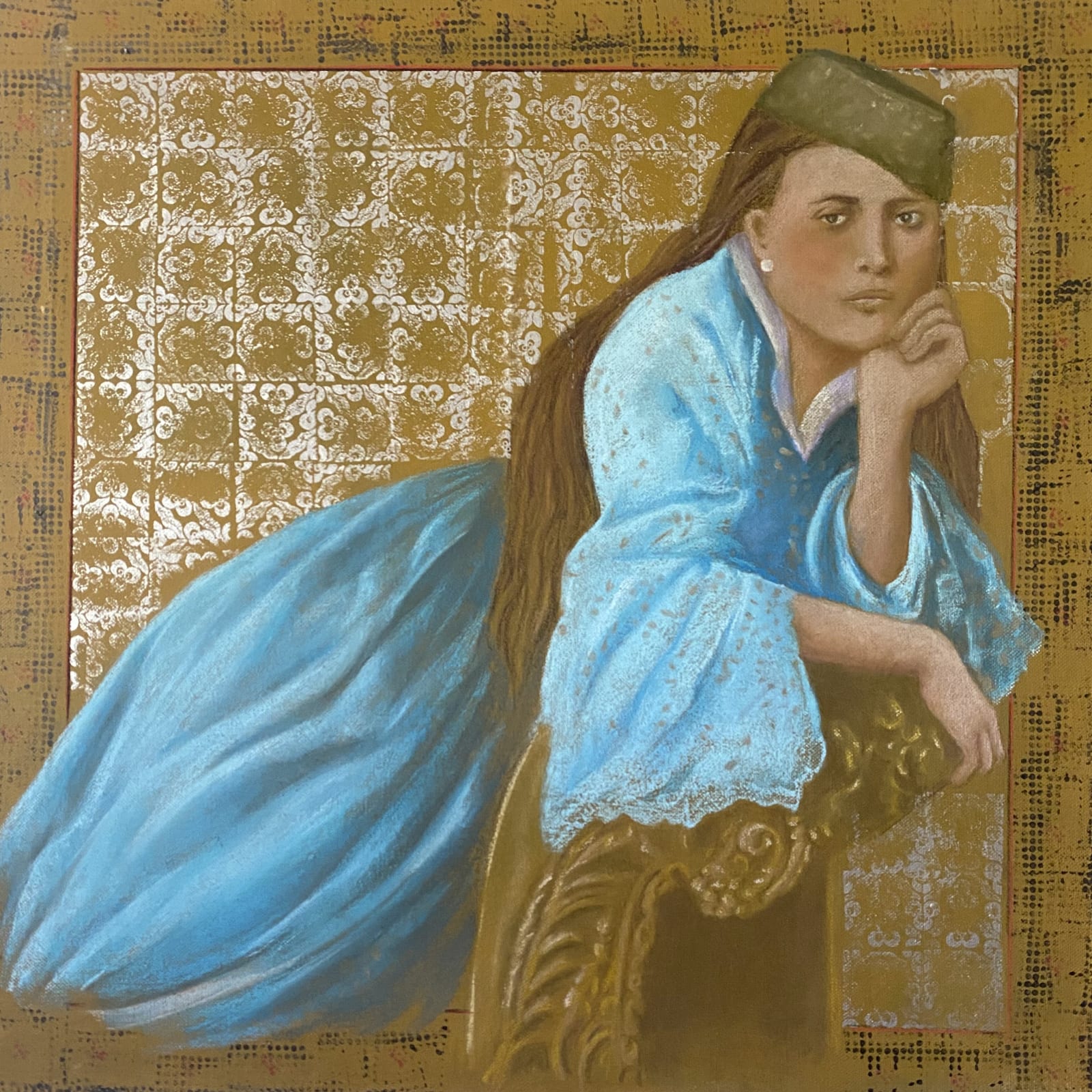Katherine Bakhoum, Beauty in Blue, 2022