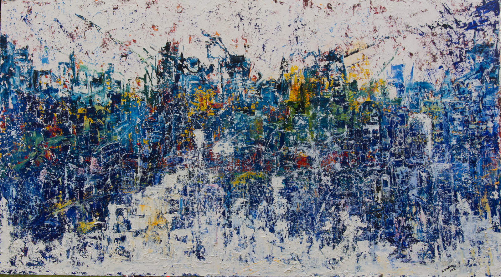 Ahmed Farid, Shimmering Skyline, 2021
