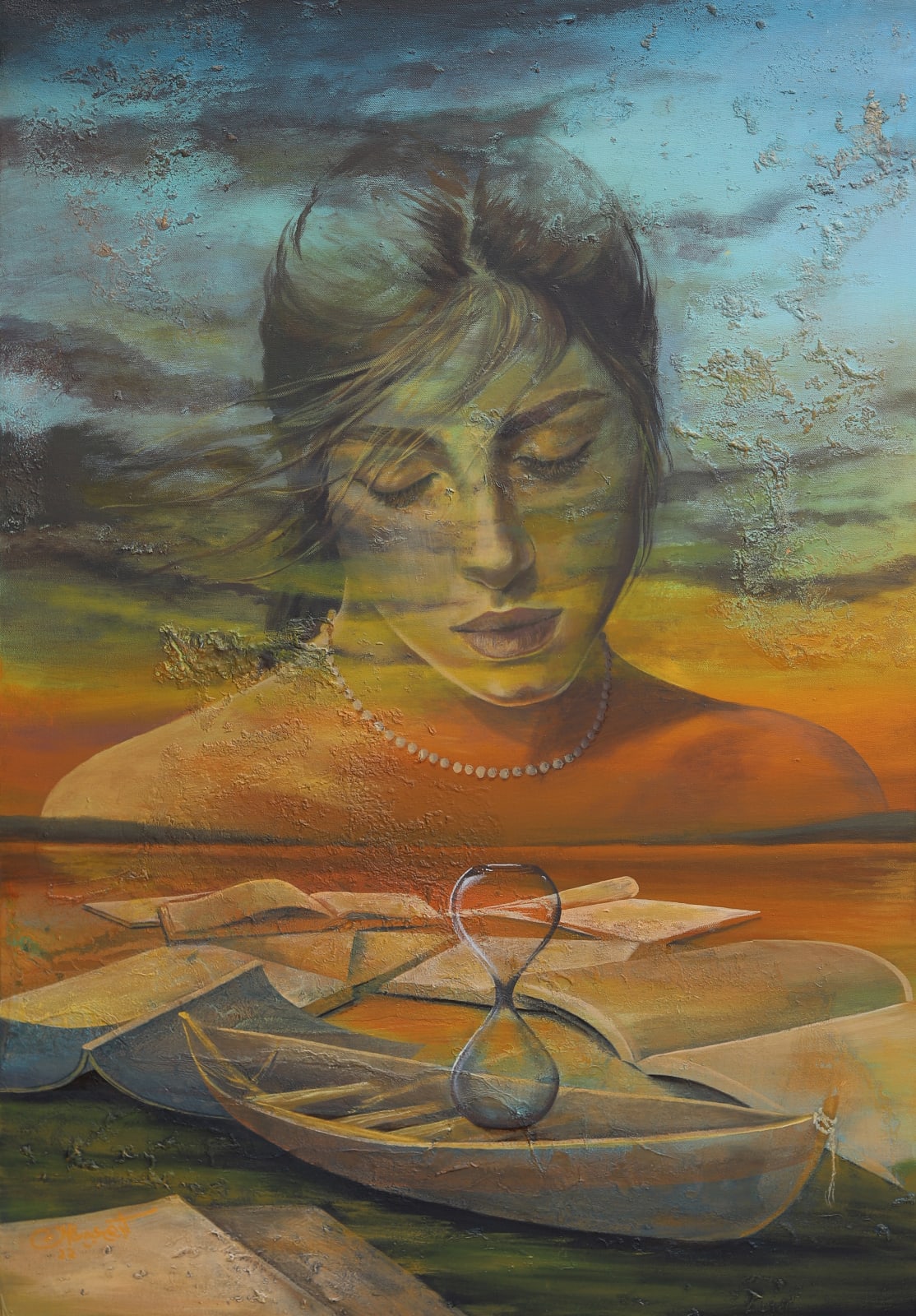 Karim Abd Elmalak, The Hourglass, 2022