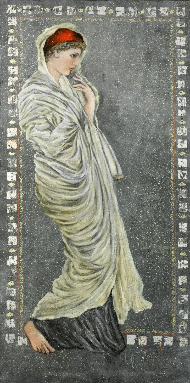 Katherine Bakhoum, Beauty in the Yellow Drape, 2018