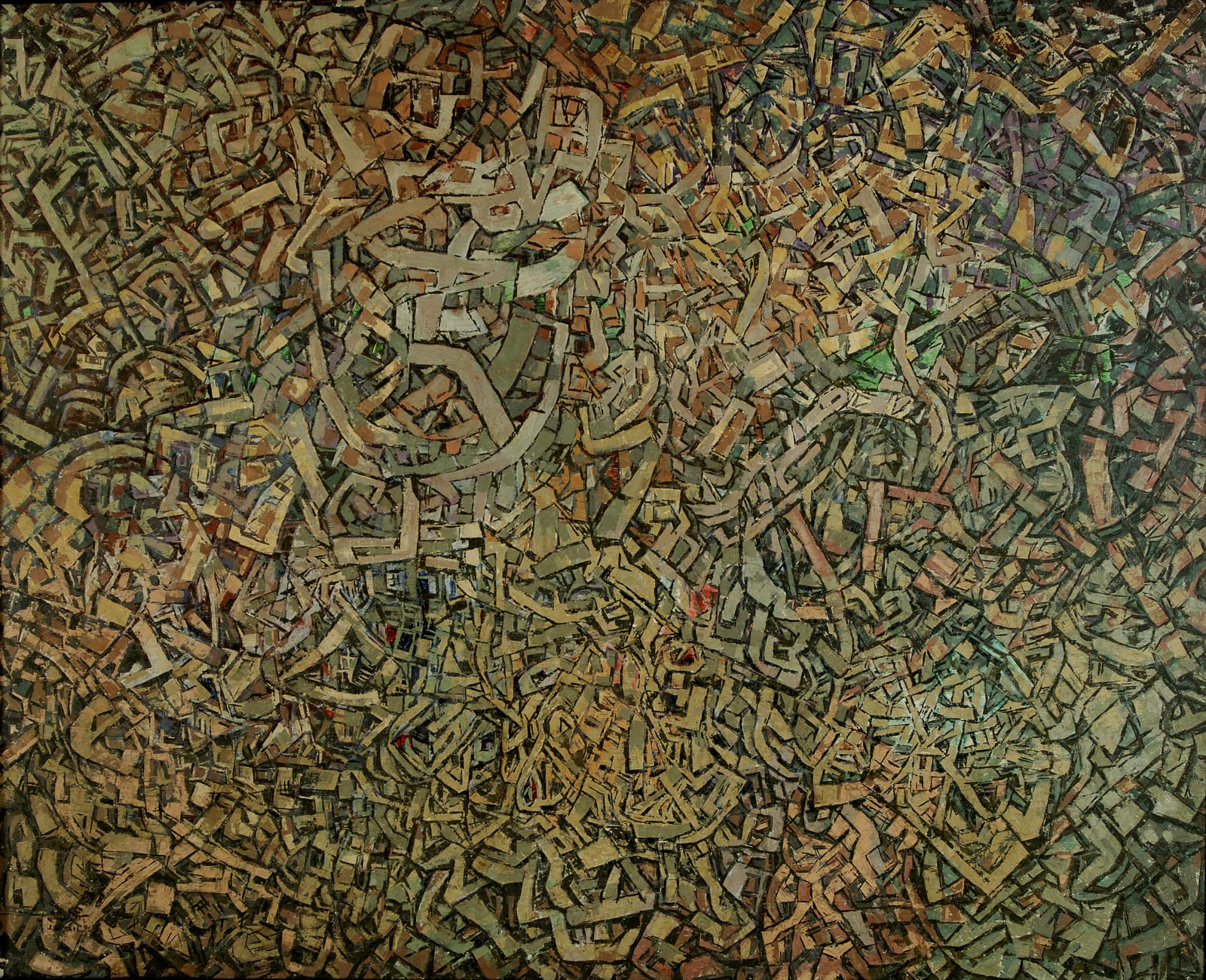 Mohamed Ismail, Deconstruction II, 1991