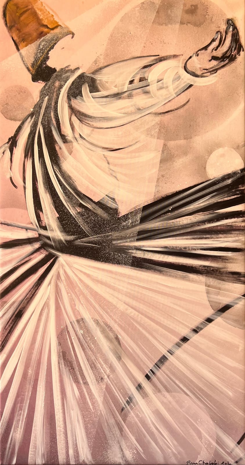 Rana Chalabi, Dervish Blush, 2024