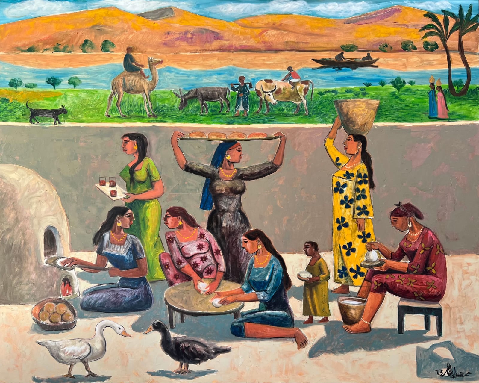 Omar Abdel Zaher, Nourishment, 2023
