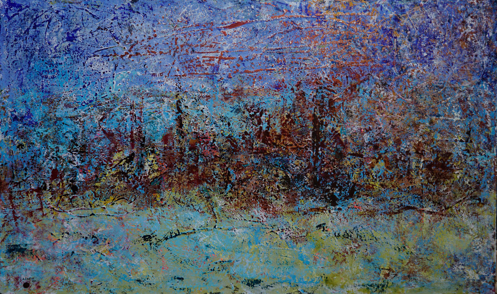 Ahmed Farid, Flurry II, 2024
