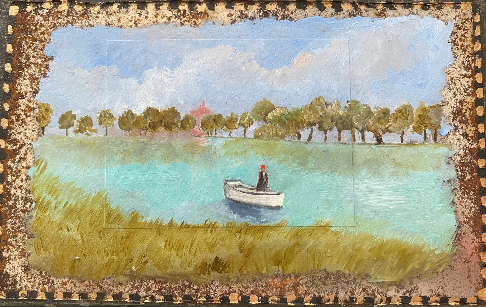 Katherine Bakhoum, La Barque, 2022