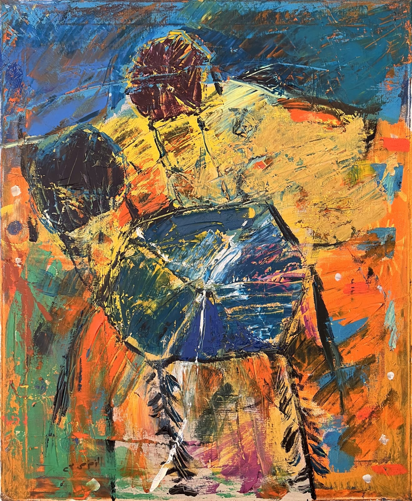 Ashraf El Zamzami, Hexagonal, 2023