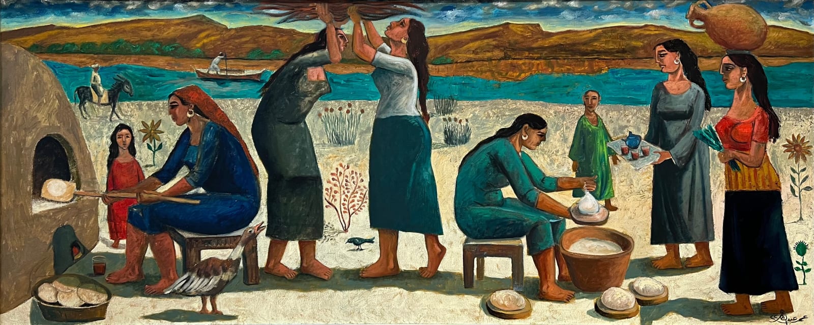 Omar Abdel Zaher, The Breadmakers, 2022