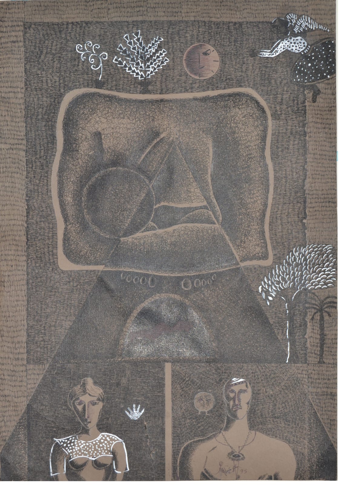 Omar Abdel Zaher, The Pyramid of Marriage, 1995