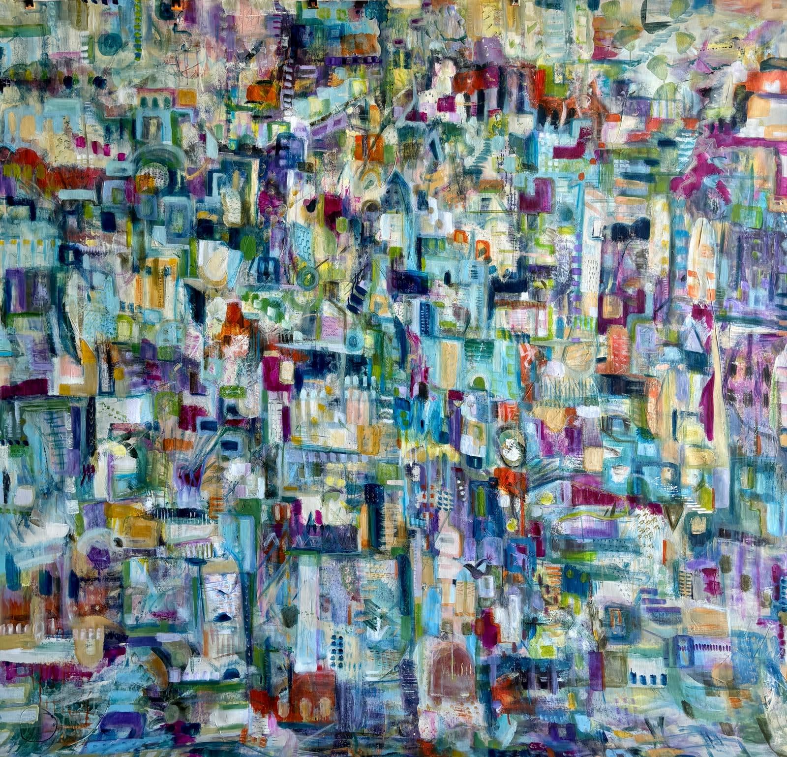 Carole Baines, Nowhere to Land I, 2024