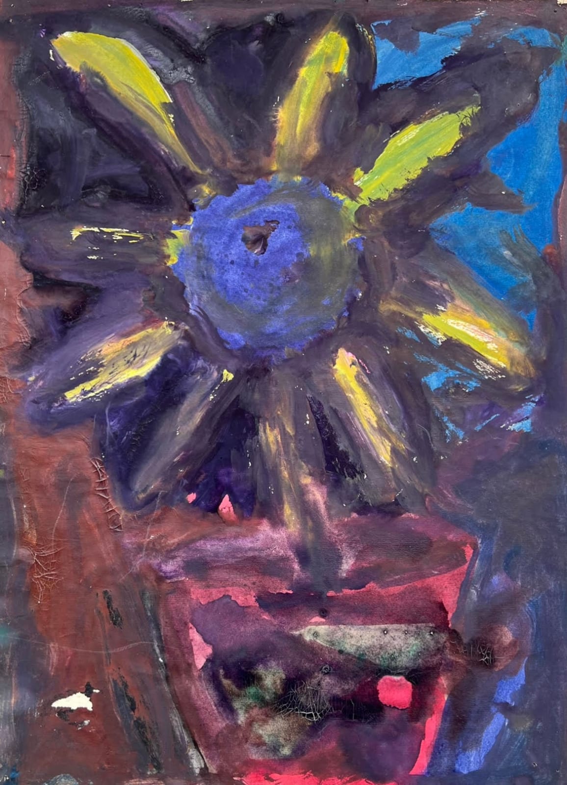 Kamal Khalifa, Sunflower in Pot