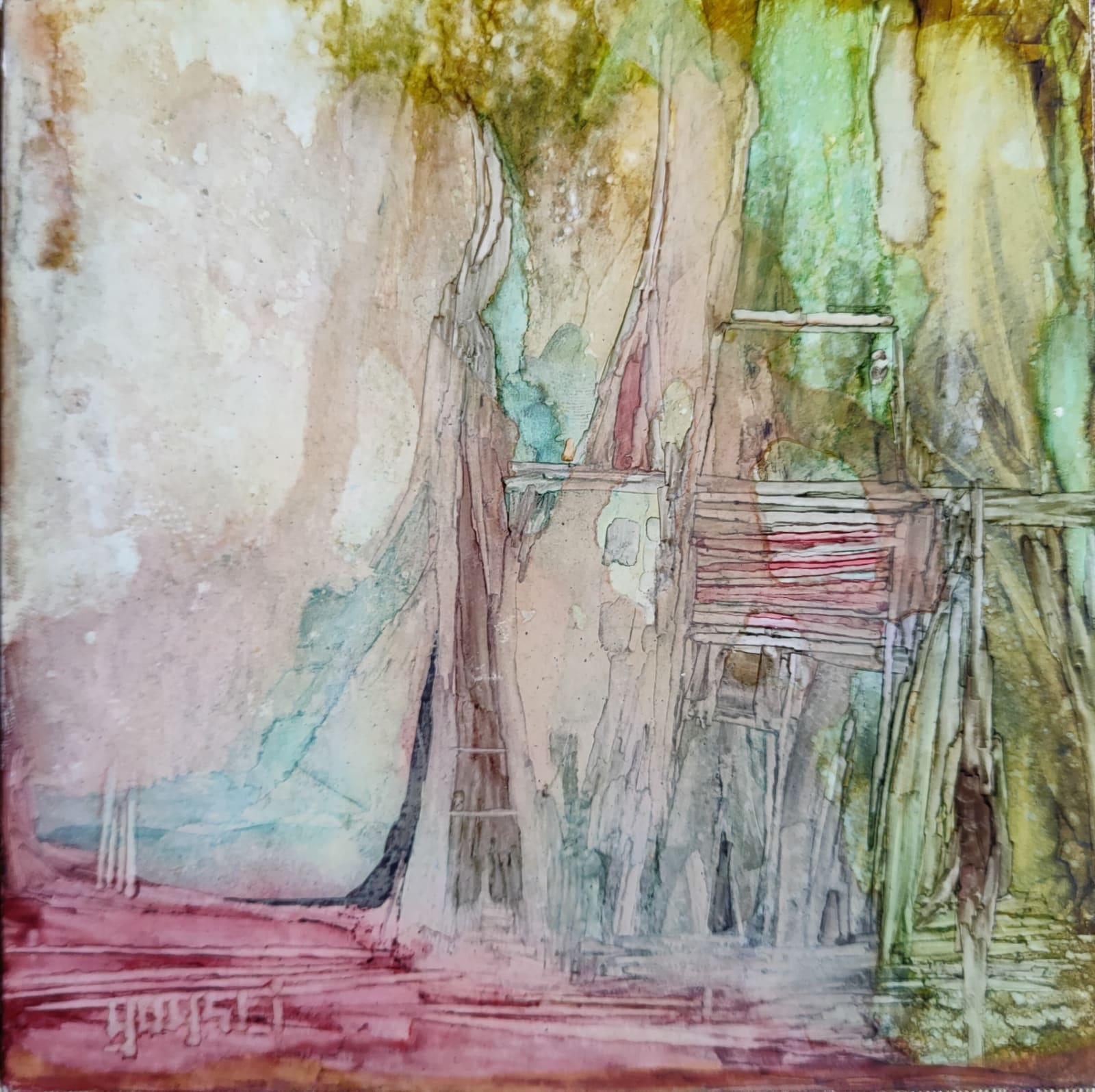 Ahmed Yousry, Abstract Composition, 2021