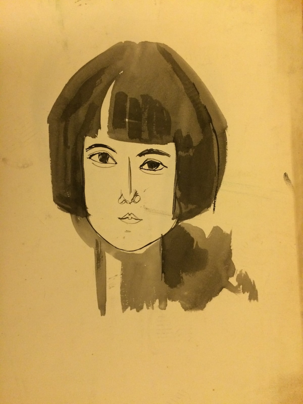 Salah Abdel Kerim, Portrait of Girl I