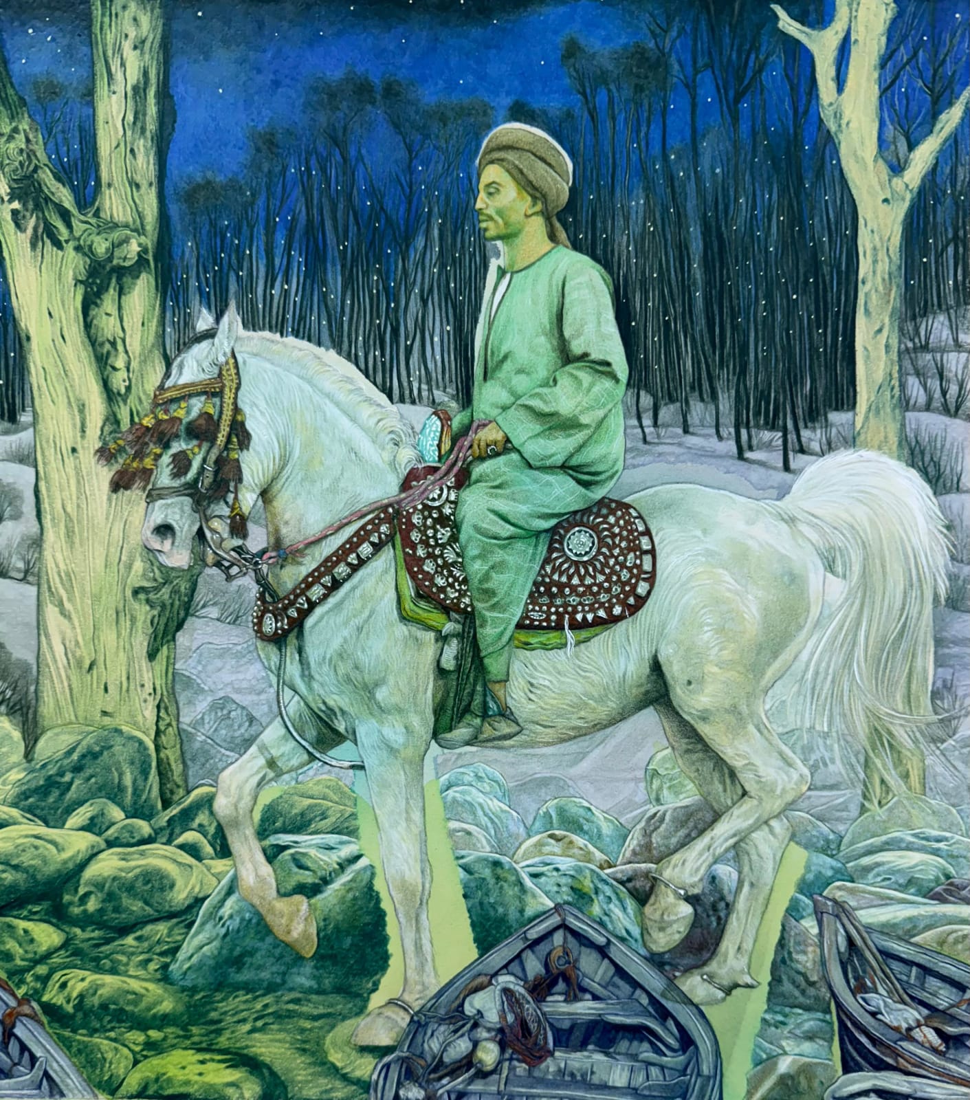 Ahmed Saber, Night Horse, 2025