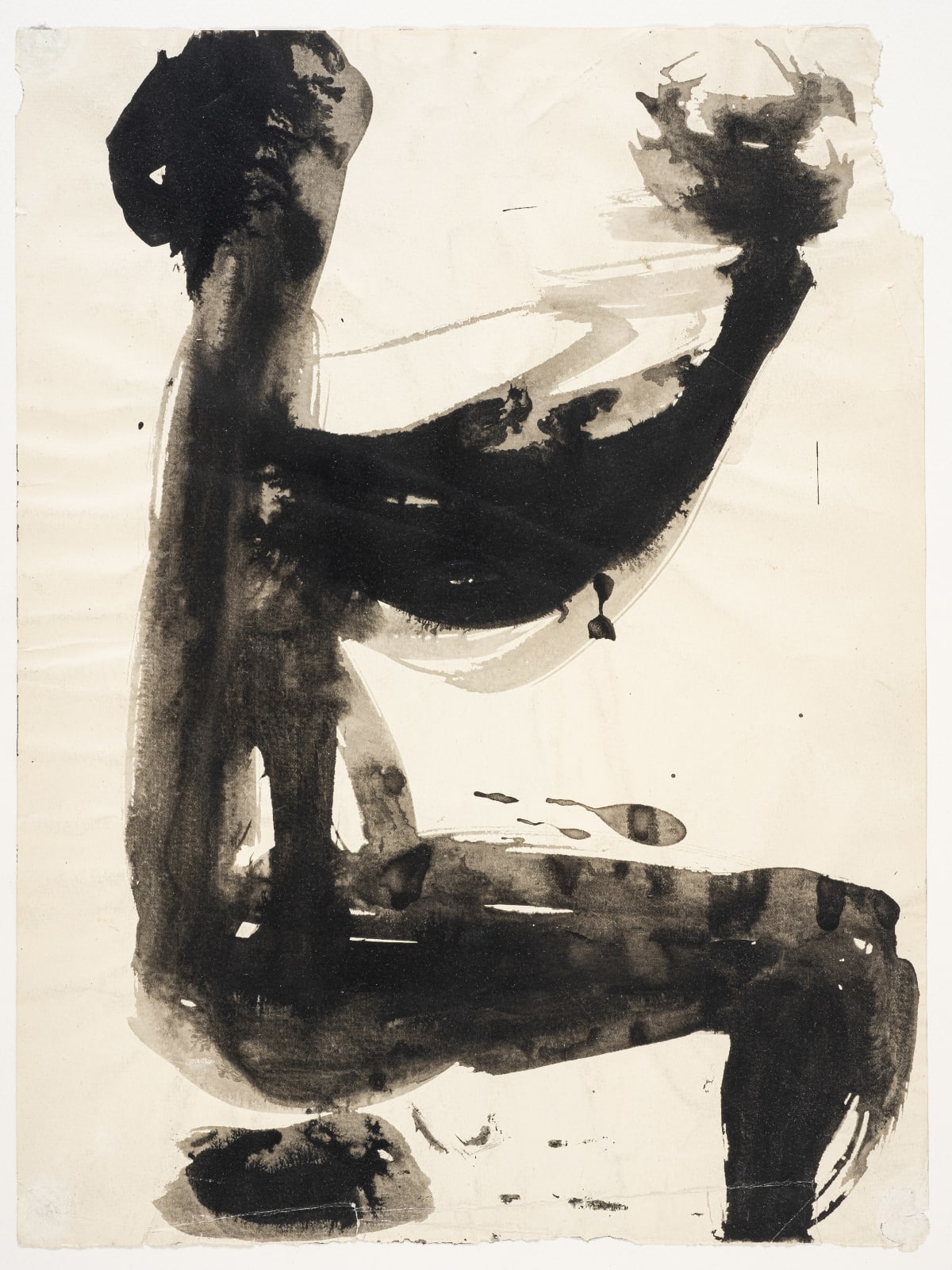 Kamal Khalifa, Seated Figure II