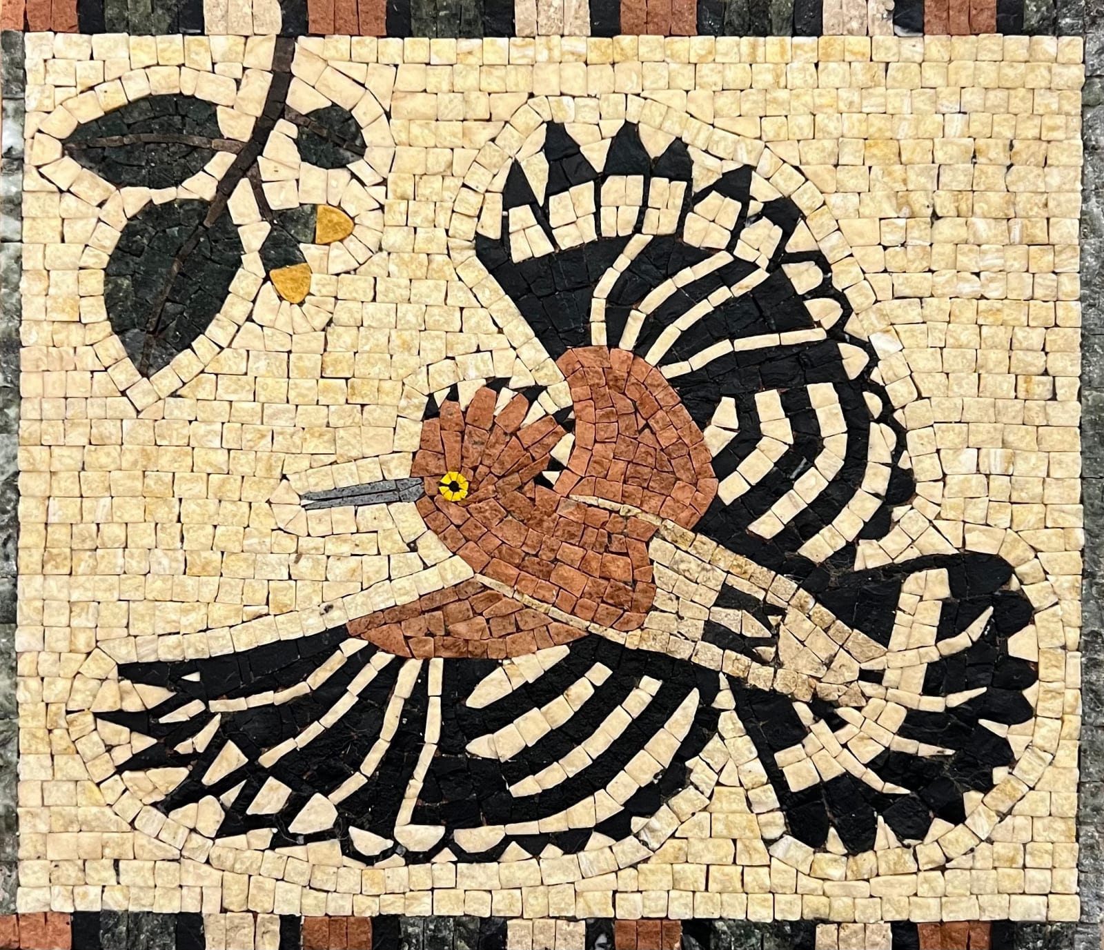 Mosaics of Dahshur, Eurasian Hoopoe, 2024