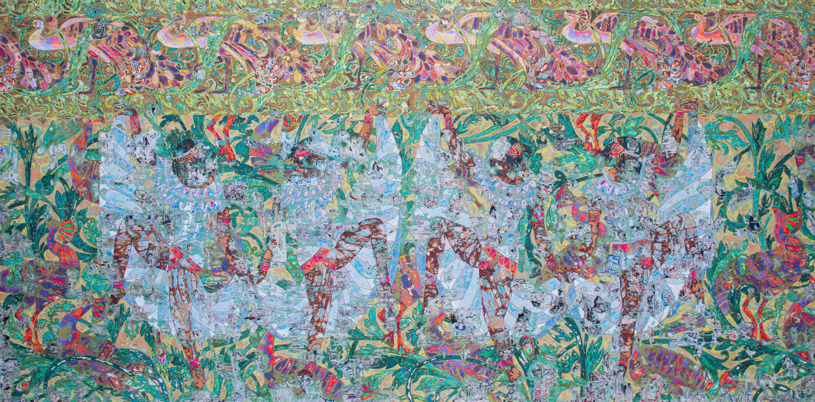 Ibrahim Khatab, Dance of Birds I, 2023