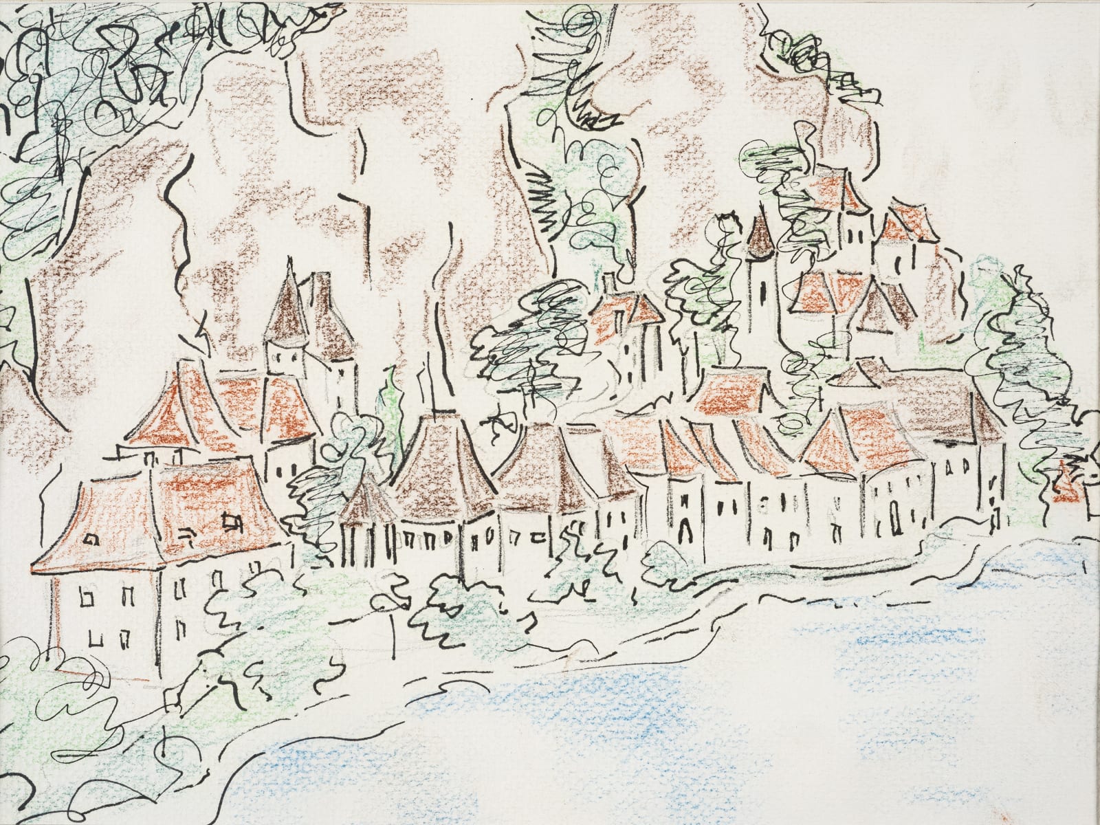 Inji Efflatoun, Alpine Village II