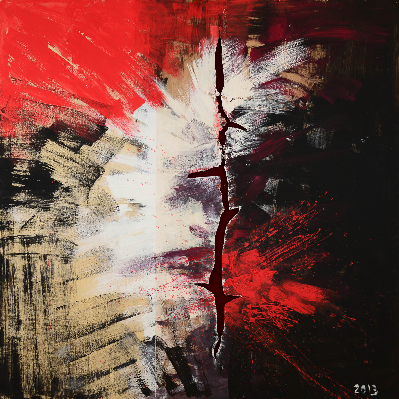 Leila Izzet, Abstract Composition, 2013