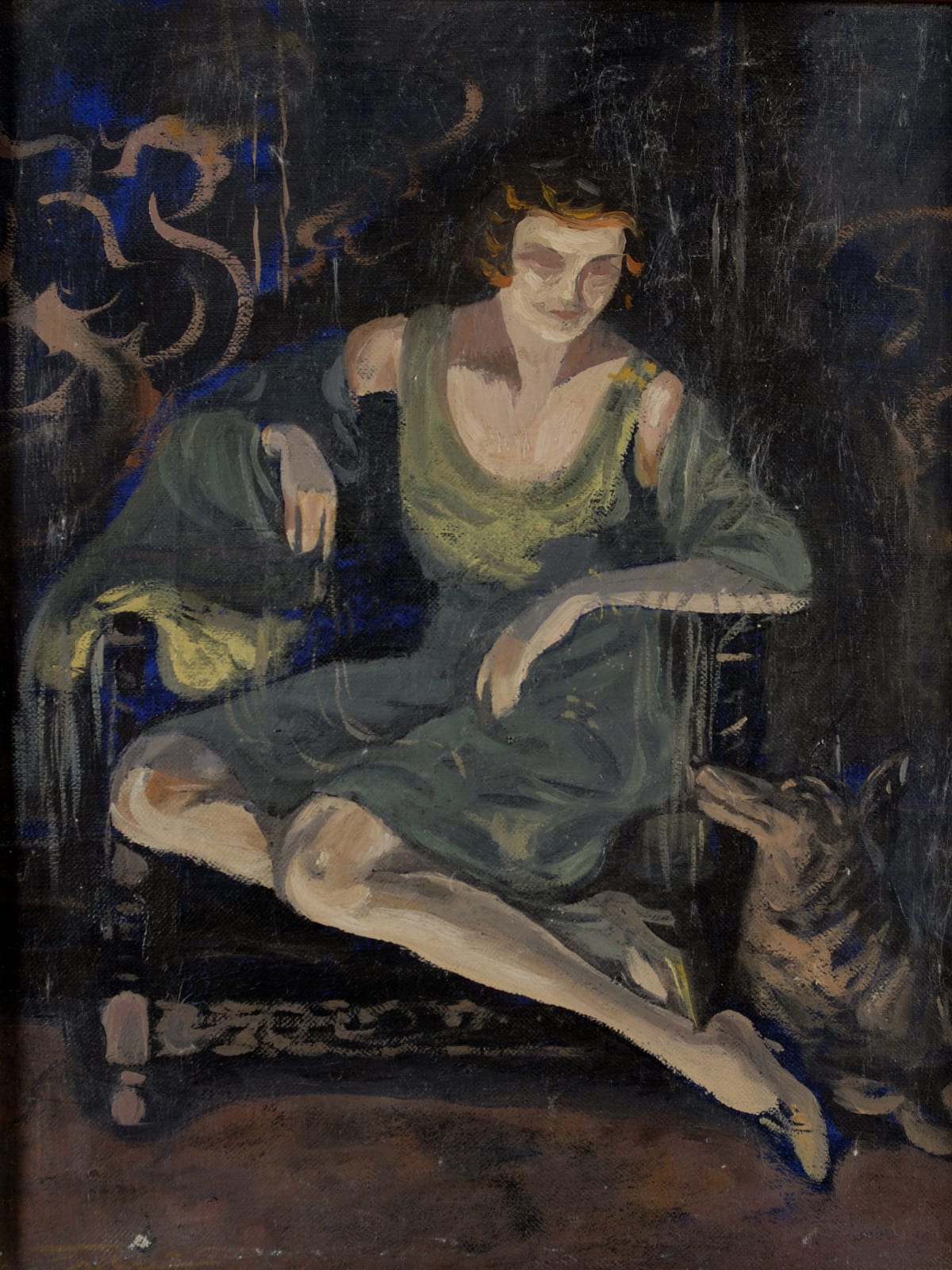 Shaaban Zaki, Lady with her Dog