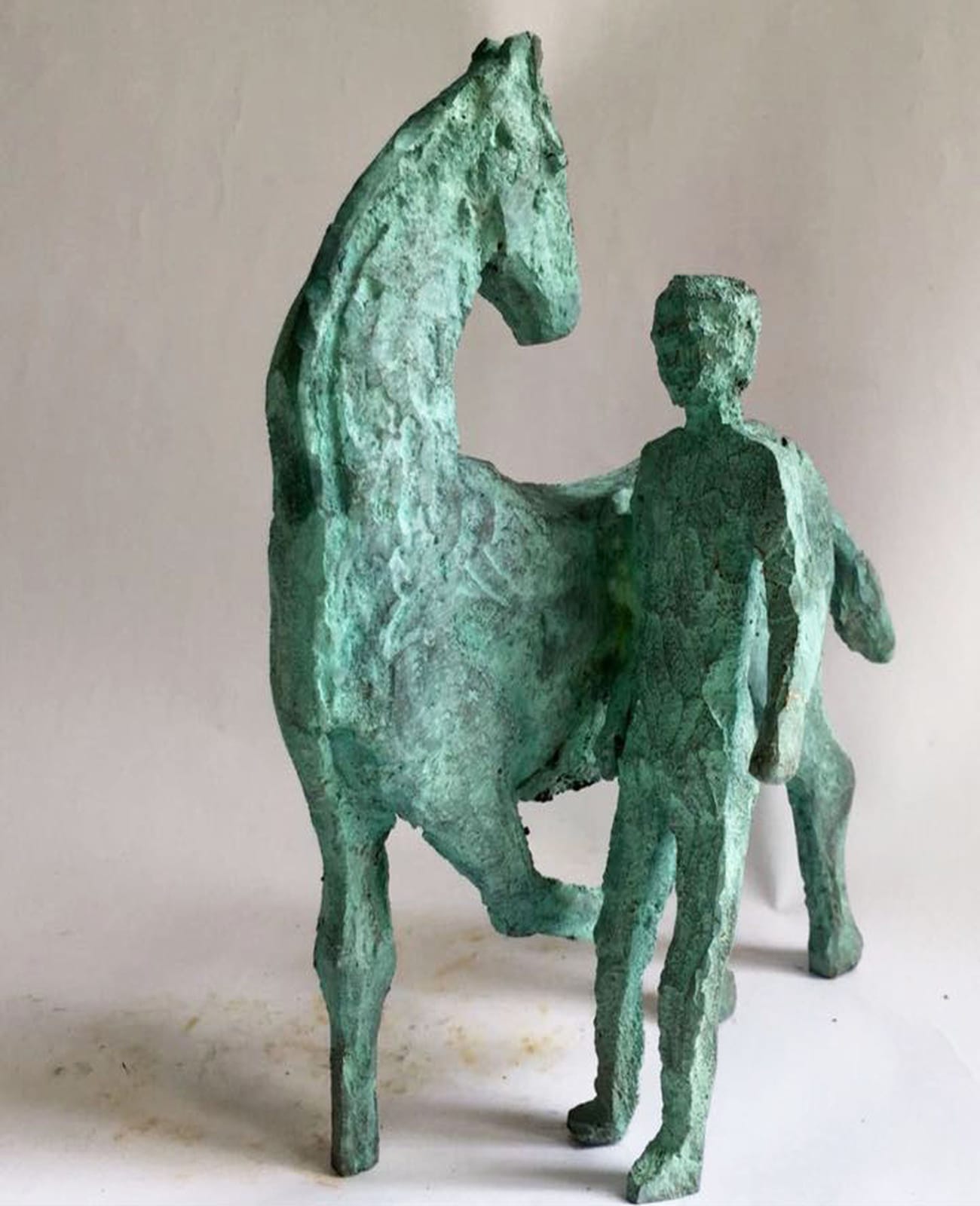 Mohamed Abla, Man and Horse, 2018