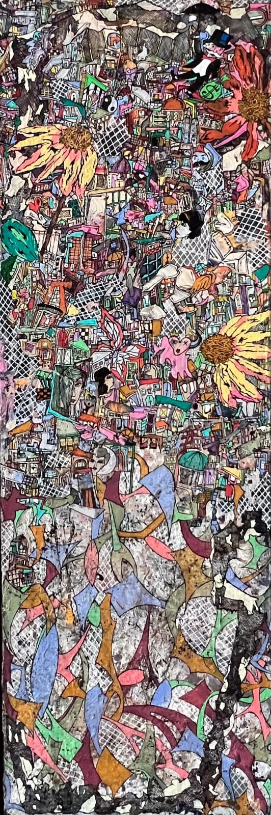 Kinda Adly, Sunflower Skyrise, 2025