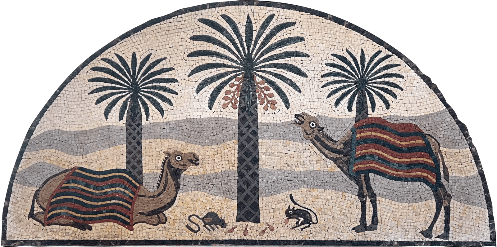 Mosaics of Dahshur, Camels & Jerboas, 2024
