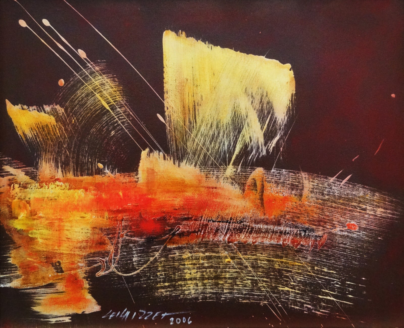 Leila Izzet, Abstract Composition, 2006